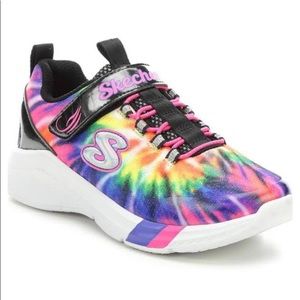 Sketcher Girl Gym Shoe Tie-dye